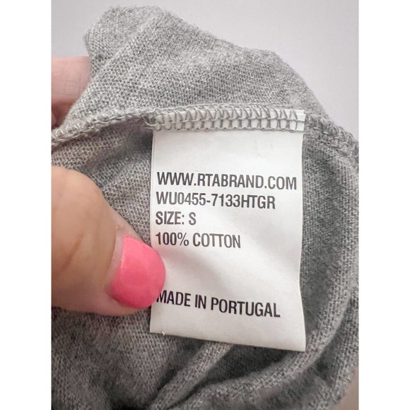 RtA jersey knit gray tank top Size small NWOT - Picture 4 of 5